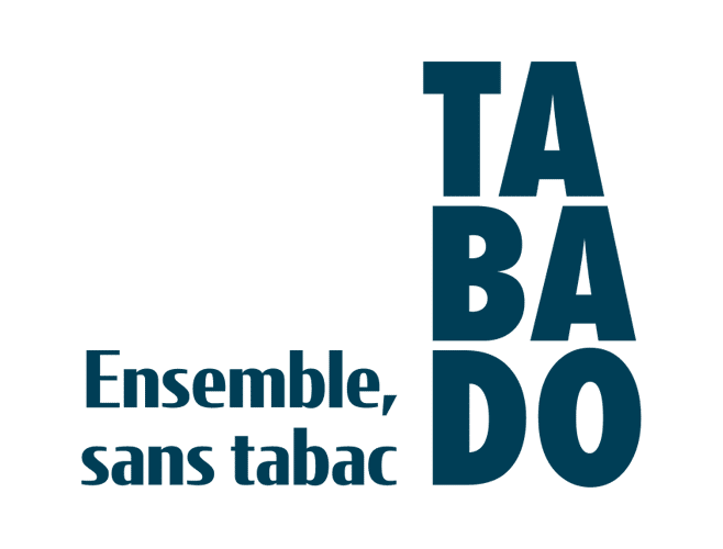Logo TABADO - ensemble, sans tabac